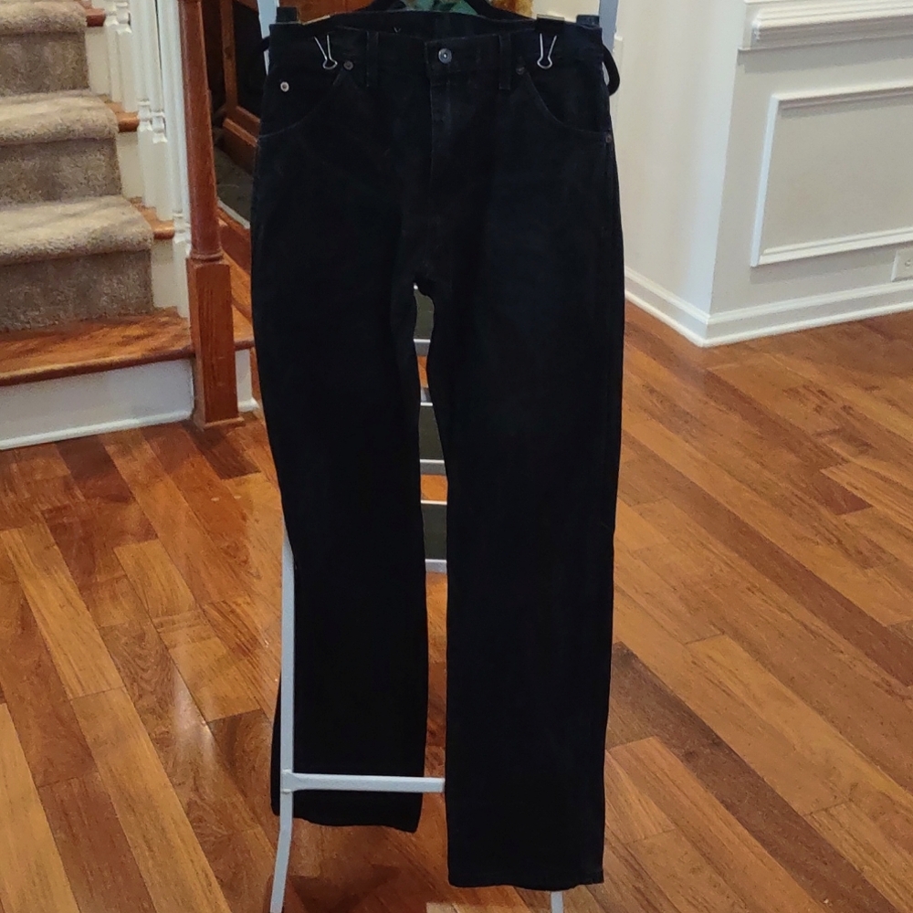 DICKIES Raw Denim 5Pocket Jeans w Cargo Pocket